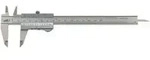 Helios Preisser Taschenmessschieber DUO-FIX 1/20 mm +1/128" 150 x 40 mm