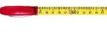 BMI Rahmenbandma&szlig; ERGOLINE L.30m Band-B.13mm A mm/cm EG II Alu.wei&szlig; Stahlma&szlig;band