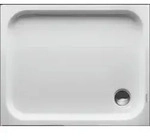 Duravit Rechteck-Duschwanne D-Code 100x80x8,5cm, wei&szlig;
