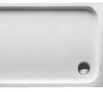 Duravit Rechteck-Duschwanne D-Code 110x75x8,5cm, wei&szlig;