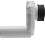 Duravit Absaugesiphon 180x120mm, Abg. waag., d= 50mm, 1-4 l