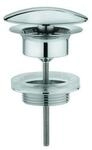 Grohe Ablaufventil 1 1/4", n. verschlie&szlig;b., f WT o. &Uuml;L, chr (65808000)