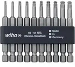 Bit Set Professional 70 mm TX Kugelkopf 10-tlg. 1/4" in Bitleiste (32804)