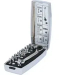 KS Tools 1/4" CHROMEplus Bit-Satz, 20-teilig