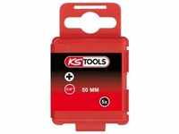 KS Tools 1/4" CLASSIC Bit PH, 50mm, PH3, 5er Pack