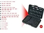 KS Tools 1/4" CLASSIC Bit-Satz, 100-teilig