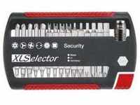 Wiha Bit Set XLSelector Sicherheitsbits Standard 25 mm gemischt 31-tlg. 1/4",