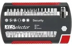 Wiha Bit Set XLSelector Sicherheitsbits Standard 25 mm gemischt 31-tlg. 1/4",