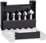 Kegelsenker-Bit Set 5-tlg. 1/4" in Box (28027)