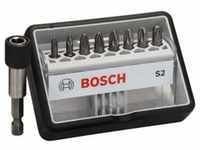 Bosch Schrauberbit-Set Robust Line S Extra-Hart 8 + 1-teilig 25 mm PZ