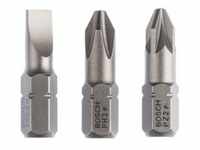 Bosch Schrauberbit-Set Extra-Hart (gemischt), S 1,0x5,5, PH2, PZ2, 25 mm
