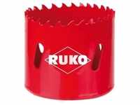 RUKO Lochsäge-HSS-Bimetall, mit variabler Zahnung Ø 52 mm
