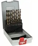 Bosch Metallbohrer-Set HSS-Co (Cobalt-Legierung), ProBox 19-teilig DIN 338 1-10 mm