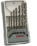 Bosch Betonbohrer CYL-3 Set Silver Percussion 7-teilig 4, 5 5,5 6, 7 8, 10 mm