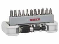 Bosch Schrauberbit-Set Extra-Hart 11-teilig PH PZ T, 25 mm Bithalter