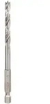 Bosch Holzspiralbohrer mit 1/4"-Sechskantschaft 6 x 63 x 106 mm