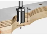 Festool B&uuml;ndigfr&auml;ser HW Schaft 8 mm D19/NL25 (mit Anlaufkugellager)