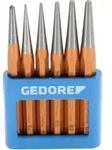 Gedore Durchtreiber-Satz, 6-teilig, Splinttreiber-Set im PVC-Halter, geh&auml;rtet,