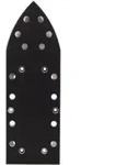 Bosch Schleifplatte verl&auml;ngert 185 x 93 mm Deltaform