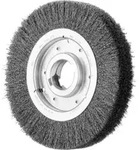 PFERD TOOLS Rundb&uuml;rste breit ungezopft RBU &Oslash;250x48xvariable Bohrung
