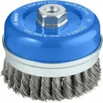 Bosch Topfb&uuml;rste Stahl gezopfter Draht 100 mm 0,5 mm 8500 U/ min M 14