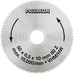 Proxxon Kreiss&auml;geblatt, Hartmetall, 50 mm (Vollmaterial), 80 Z&auml;hne