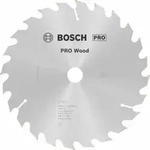 Bosch Kreiss&auml;geblatt Optiline Wood f&uuml;r Handkreiss&auml;gen 190 x 20/16 x 2,6 mm 24