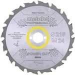 Metabo S&auml;geblatt "power cut wood - professional", 216x2,4/1,8x30, Z24 WZ 5&deg; neg.