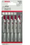 Bosch Stichs&auml;geblatt T 102 H VE &agrave; 5 St&uuml;ck Clean for PVC