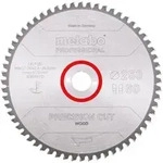 Metabo S&auml;geblatt "precision cut wood - professional", 250x2,4/1,8x30, Z60 WZ 5&deg;