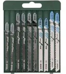 Bosch Stichs&auml;geblatt-Set T-Schaft 10-tlg. 2x T 101 B/T 144 D/T 119 BO/T 118 A/T 127