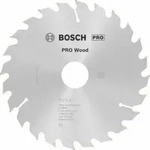 Bosch Kreiss&auml;geblatt Optiline Wood f&uuml;r Handkreiss&auml;gen 165 x 30 x 2,6 mm 24