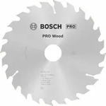 Bosch Kreiss&auml;geblatt Optiline Wood f&uuml;r Handkreiss&auml;gen 184 x 30 x 2,6 mm 24