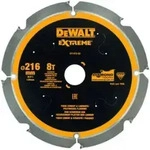 DEWALT Kreiss&auml;geblatt PCD 216/30 mm 8Z DT1473-QZ