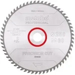 Metabo S&auml;geblatt "precision cut wood - professional", 250x2,8/1,8x30, Z60 WZ 15&deg;