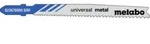 Metabo 5 Stichs&auml;gebl&auml;tter "universal metal" 74 mm, progressiv, BiM