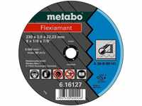 Metabo Flexiamant 125x2,5x22,23 Stahl, Trennscheibe, gekröpfte Ausführung