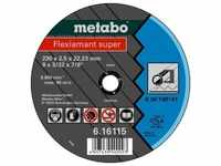 Metabo Flexiamant super 230x2,5x22,23 Stahl, Trennscheibe, gekröpfte Ausführung