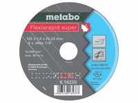 Metabo Flexiarapid super 115x1,6x22,23 Inox, Trennscheibe, gekröpfte...