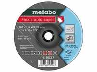 Metabo Flexiarapid super 180x1,6x22,23 Inox, Trennscheibe, gekröpfte...