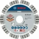 Bosch Diamanttrennscheibe Best for Stone 125 x 22,23 x 2,2 x 12 mm