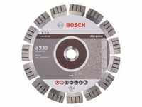Bosch Diamanttrennscheibe Best for Abrasive 230 x 22,23 x 2,4 x 15 mm