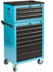 HAZET Werkstattwagen Assistent 178N-10 Schubladen flach: 8 x 80 x 527 x 348 mm