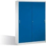 C+P Werkzeugschrank mit Schiebet&uuml;ren, innen 2 x 4 B&ouml;den, H1950xB1600xT400mm Front