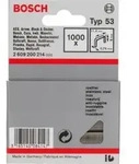 Bosch Feindrahtklammer Typ 53, 11,4 x 0,74 x 6 mm, aus rostfreiem Stahl
