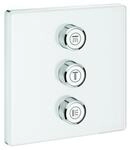 Grohe Fertigset Grohtherm Smartcontrol moon white, eckig, UP-Ventil 3-fach (29158LS0)