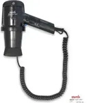 Starmix Hand-Haartrockner mit Wandhalter Kunststoff schwarz