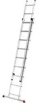 Hailo S80 ProfiStep duo, Aluminium-Schiebeleiter 2-teilig, 2x9 Sprossen