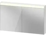 Duravit Uni-Spiegelschrank Best Version 121x76x14,8cm, 21 Watt, 2 T&uuml;ren, LED