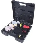 KS Tools Mini-Druckluft-Exzenterschleifer-Satz, 63-teilig